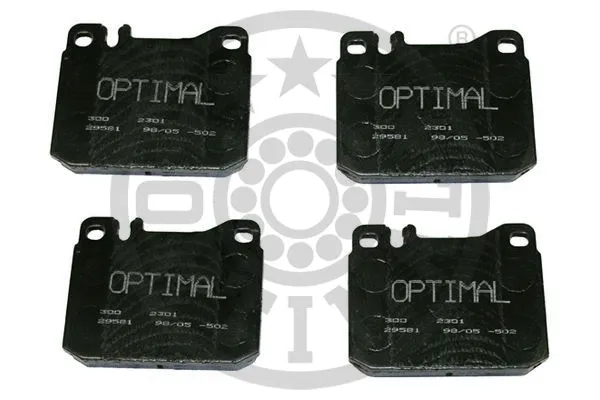 Brake Pad Set, disc brake (BP-02301)