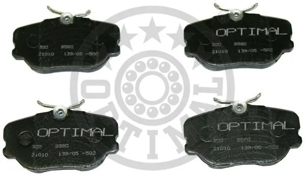 Brake Pad Set, disc brake (9580)