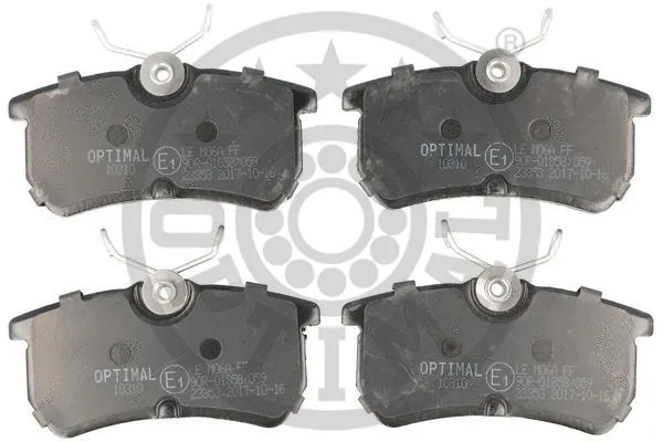 Brake Pad Set, disc brake (BP-10310)