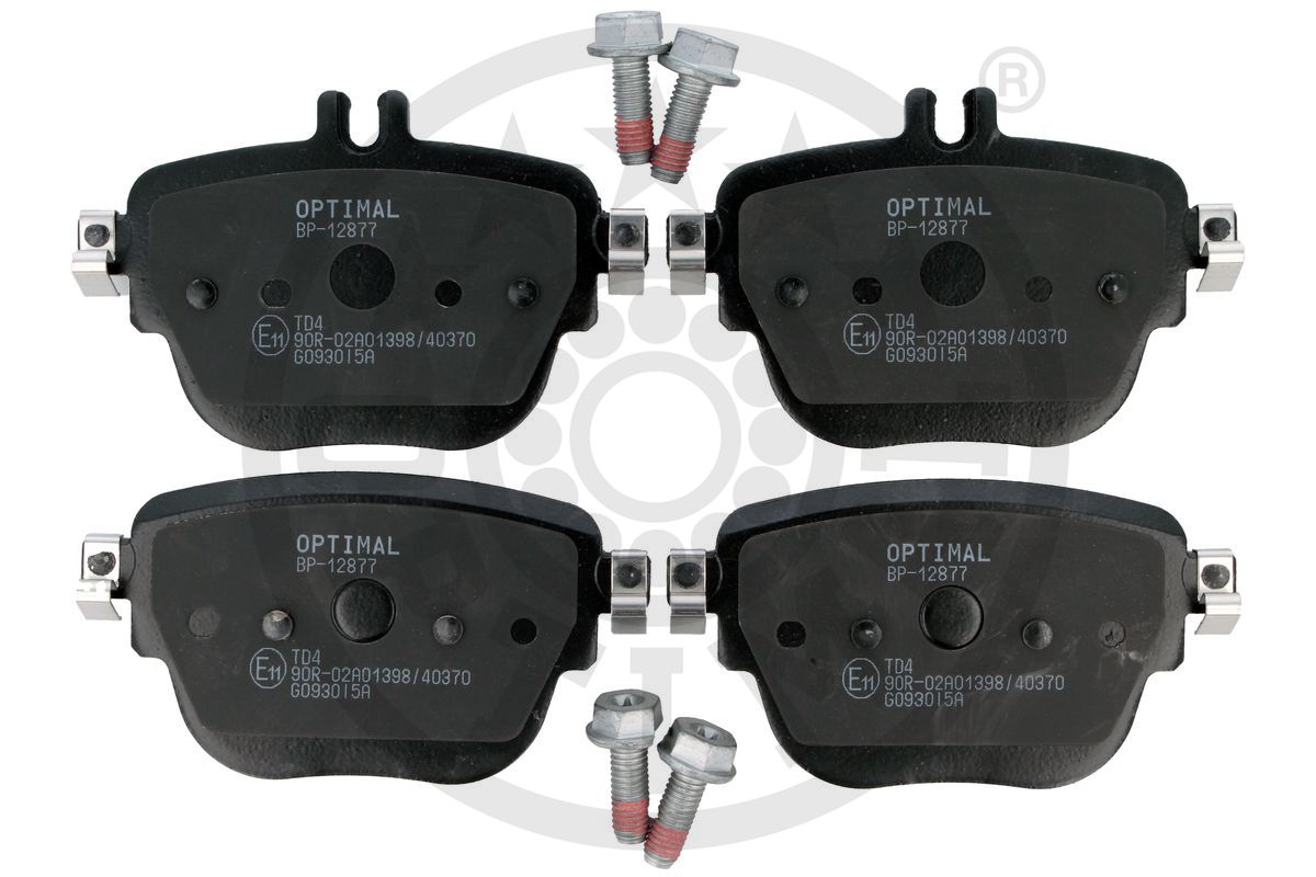 Brake Pad Set, disc brake (BP-12877)