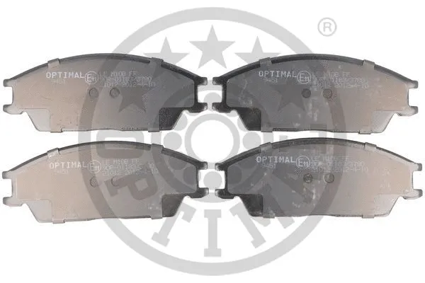 Brake Pad Set, disc brake (BP-09451)