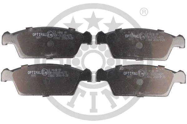 Brake Pad Set, disc brake (BP-09897)