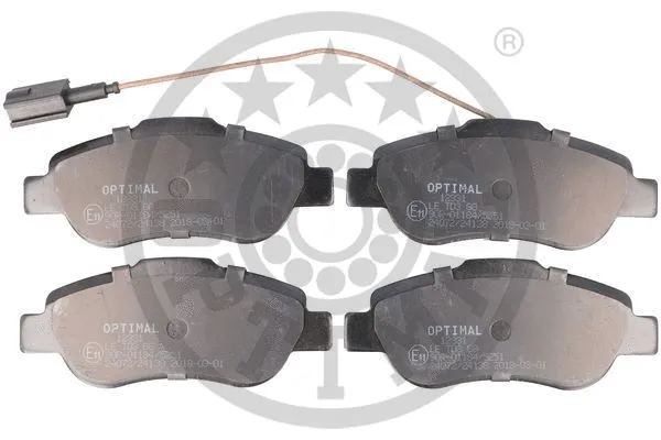 Brake Pad Set, disc brake (12331)