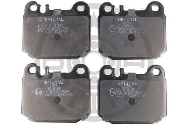 Brake Pad Set, disc brake (BP-12099)