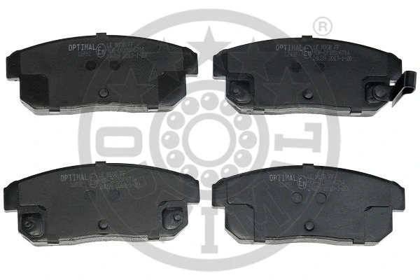 Brake Pad Set, disc brake (12492)