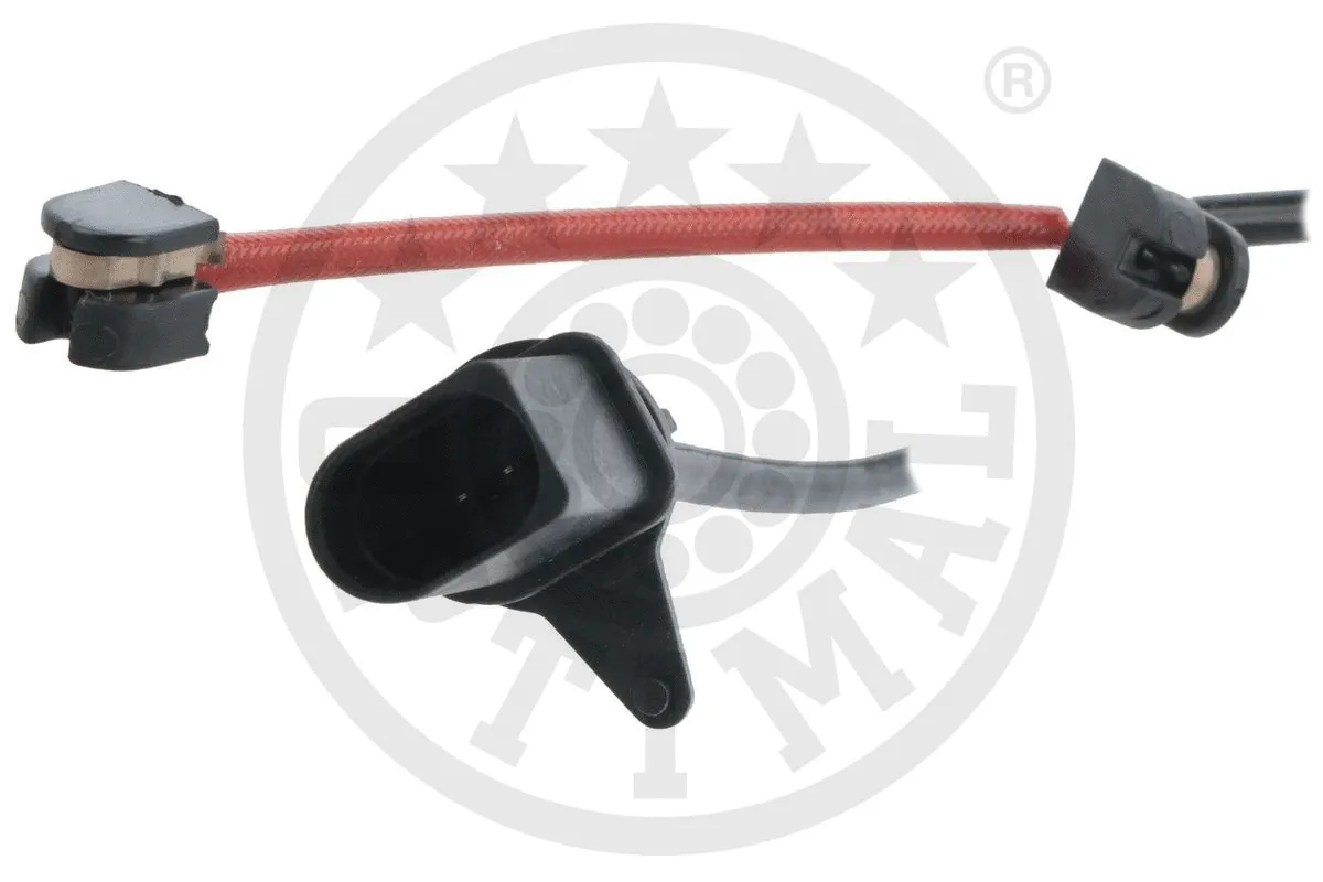 Warning Contact, brake pad wear