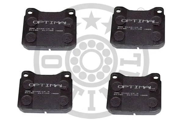 Brake Pad Set, disc brake (BP-09143)