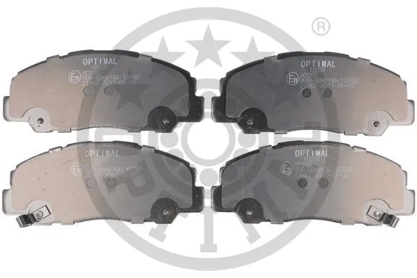 Brake Pad Set, disc brake (10201)