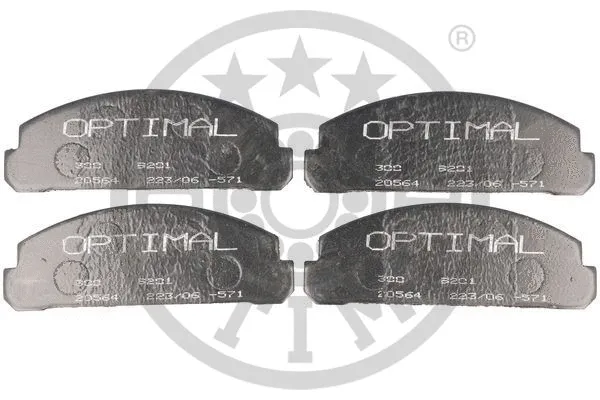 Brake Pad Set, disc brake (9201)