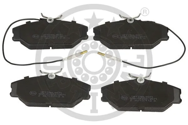 Brake Pad Set, disc brake (9871)