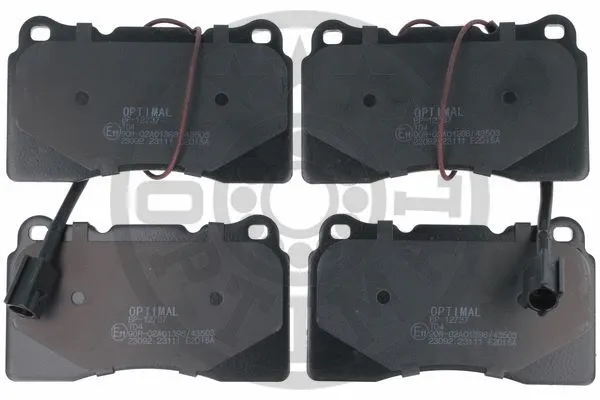 Brake Pad Set, disc brake (BP-12737)