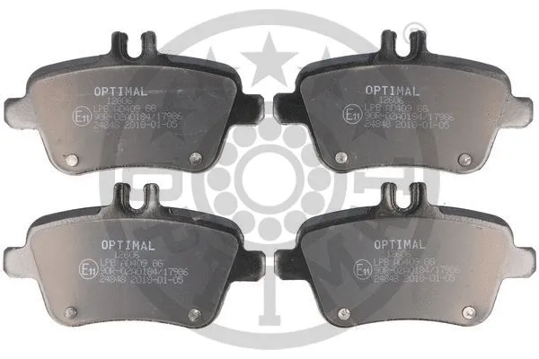 Brake Pad Set, disc brake (BP-12606)