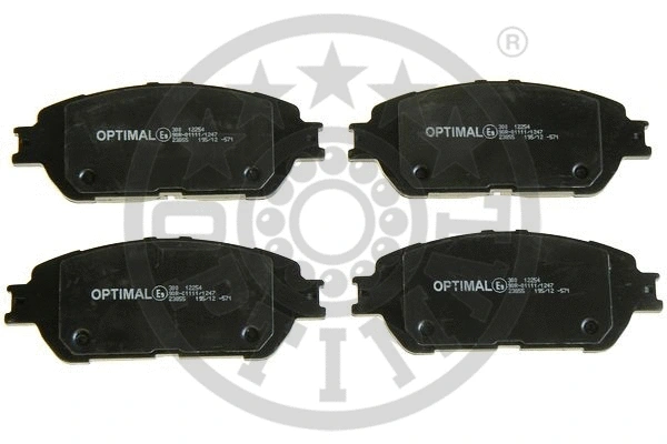 Brake Pad Set, disc brake (12254)