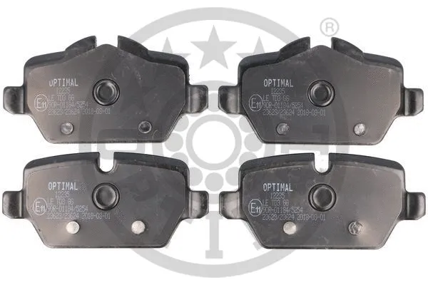 Brake Pad Set, disc brake (12235)
