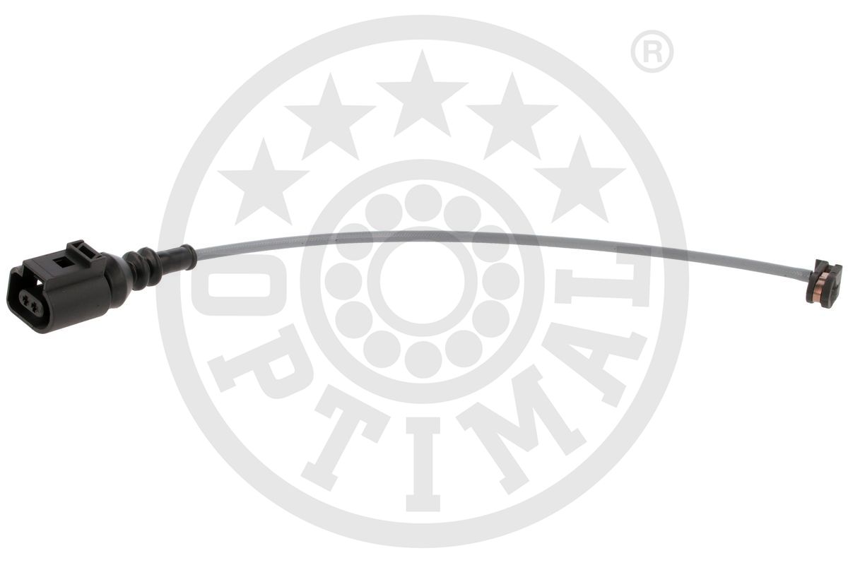 Warning Contact, brake pad wear