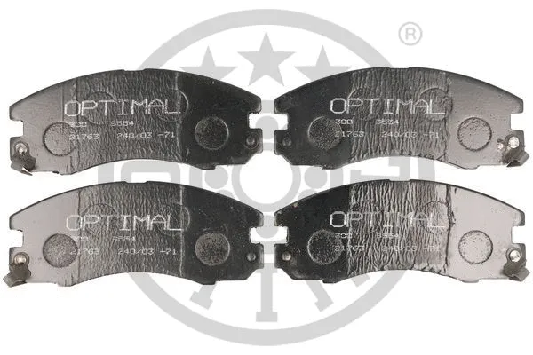 Brake Pad Set, disc brake (9633)