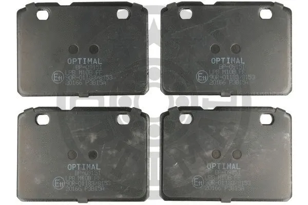 Brake Pad Set, disc brake (9151)