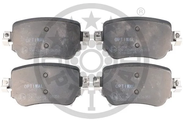 Brake Pad Set, disc brake (BP-12677)
