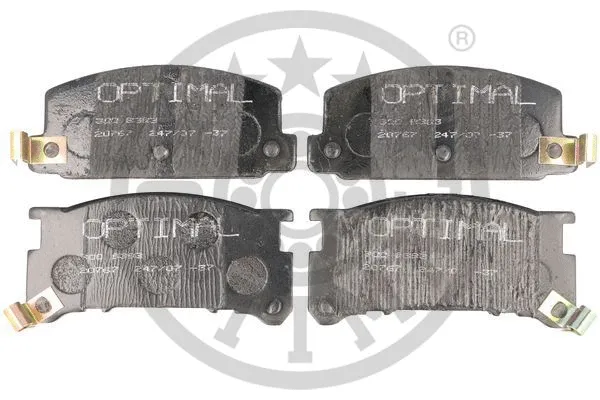 Brake Pad Set, disc brake (9393)