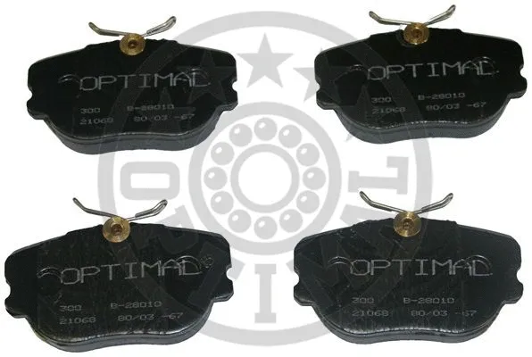 Brake Pad Set, disc brake (9638)