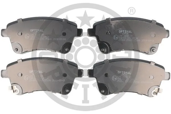 Brake Pad Set, disc brake (BP-12575)