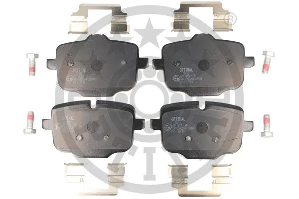 Brake Pad Set, disc brake (BP-12416)