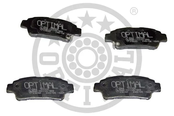 Brake Pad Set, disc brake (BP-82002)