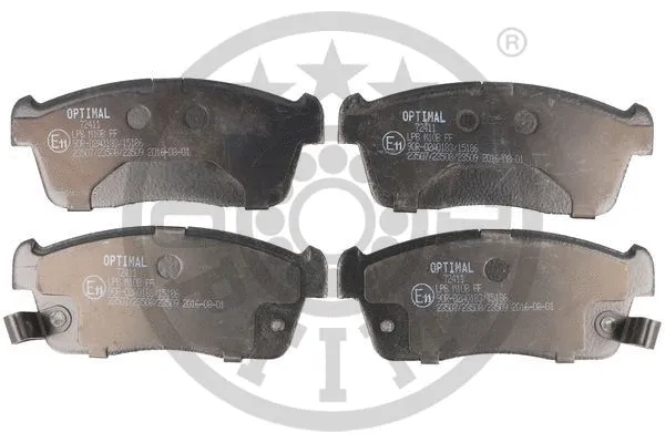 Brake Pad Set, disc brake (BP-72411)