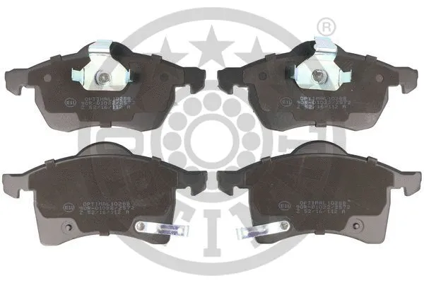 Brake Pad Set, disc brake (BP-10288)