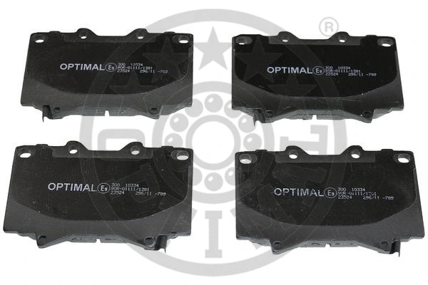 Brake Pad Set, disc brake (10334)