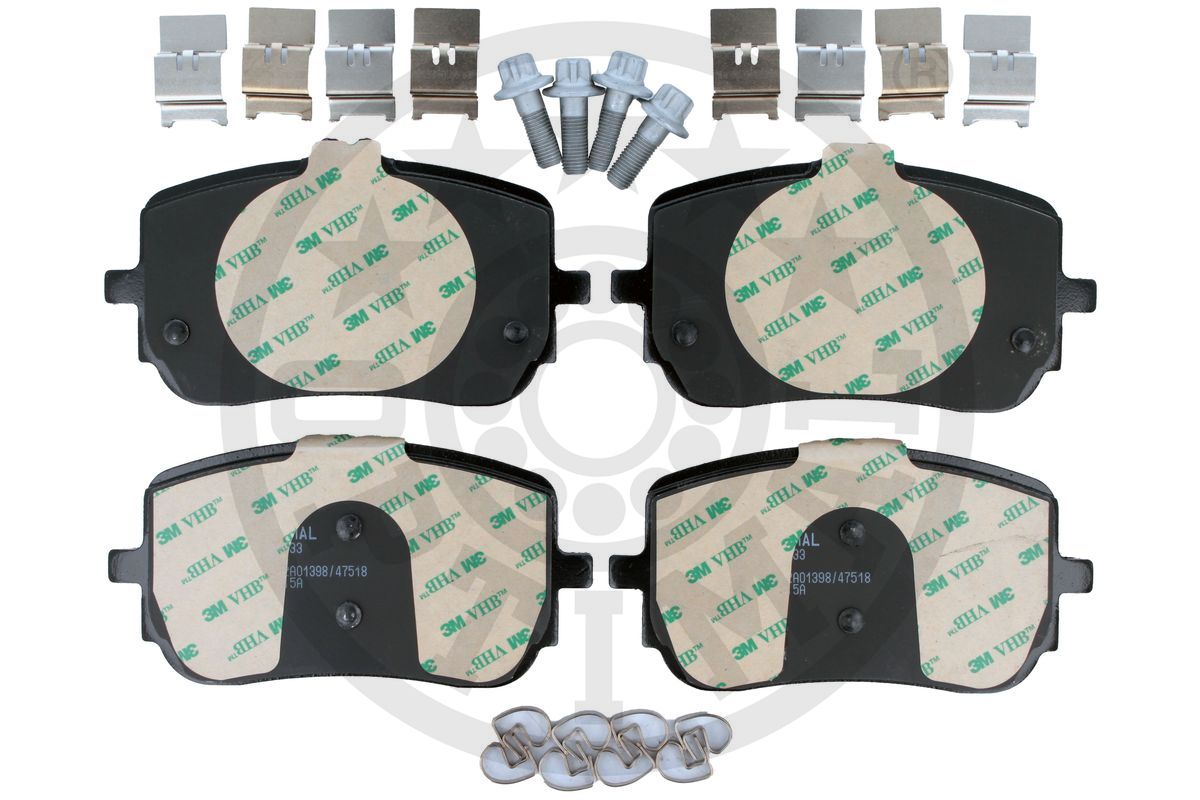 Brake Pad Set, disc brake (BP-12933)