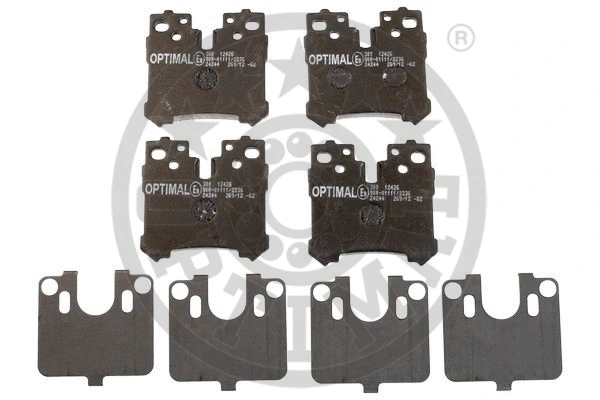 Brake Pad Set, disc brake (12426)