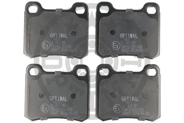 Brake Pad Set, disc brake (BP-09423)