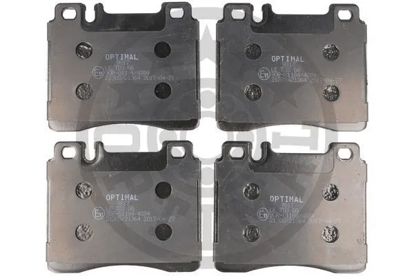 Brake Pad Set, disc brake (9817)