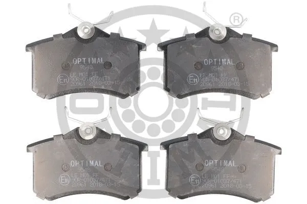 Brake Pad Set, disc brake (BP-09548)