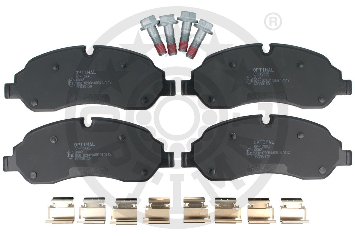 Brake Pad Set, disc brake (BP-12885)