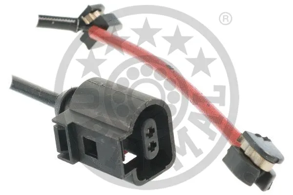 Warning Contact, brake pad wear
