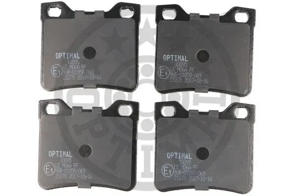 Brake Pad Set, disc brake (10095)