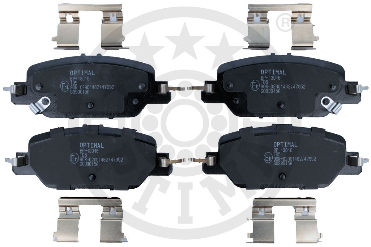 Brake Pad Set, disc brake (BP-13016)