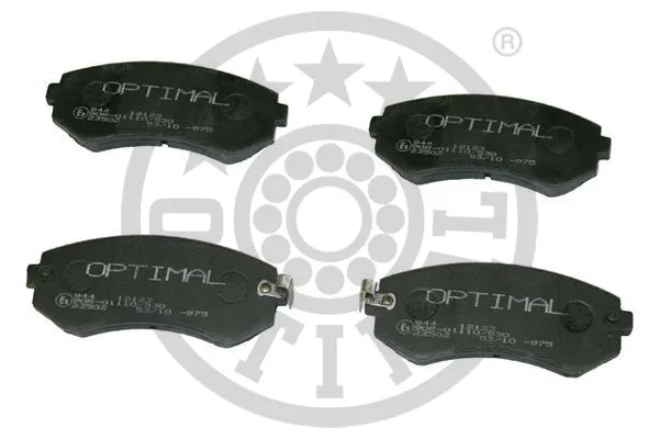 Brake Pad Set, disc brake (BP-12123)
