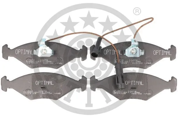Brake Pad Set, disc brake (BP-10276)