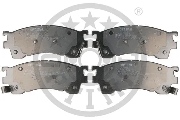 Brake Pad Set, disc brake (9811)