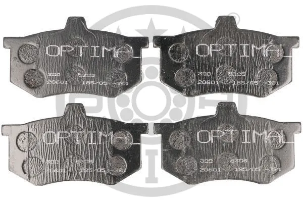 Brake Pad Set, disc brake (5305)