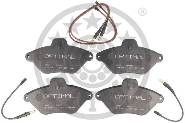 Brake Pad Set, disc brake (BP-09857)
