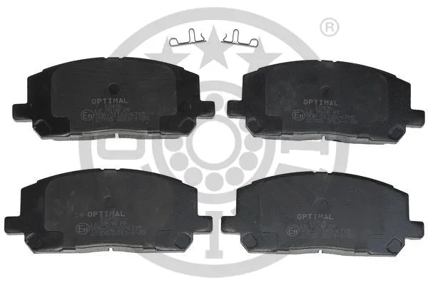 Brake Pad Set, disc brake (BP-12496)