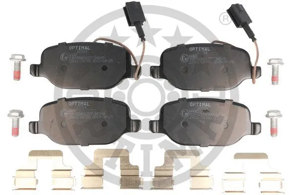 Brake Pad Set, disc brake (12724)
