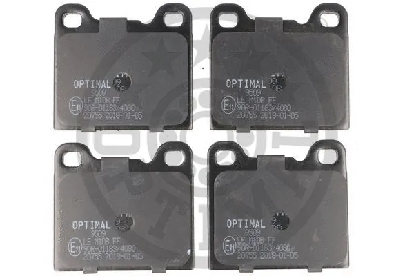 Brake Pad Set, disc brake (9509)