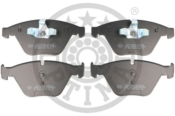 Brake Pad Set, disc brake (BP-12539)