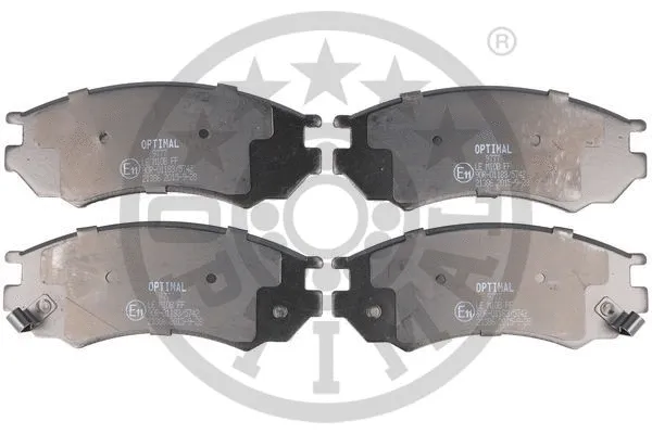 Brake Pad Set, disc brake (9777)