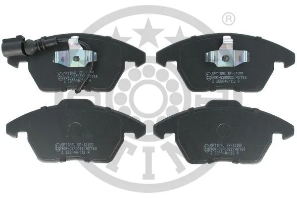 Brake Pad Set, disc brake (BP-12155)